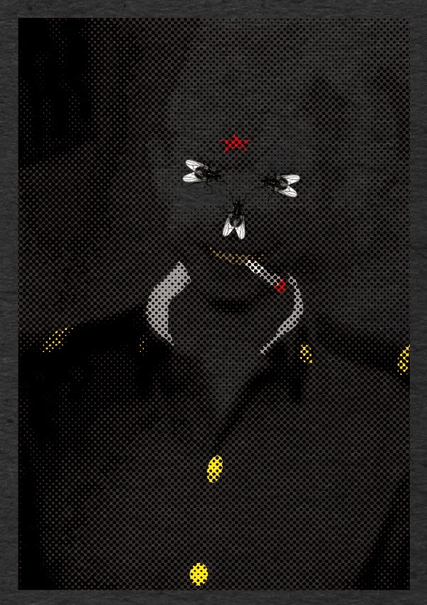 Автопортрет в солдатской пилотке [Self-portrait in a soldier's cap]