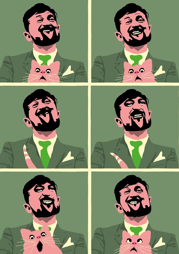 Розовый кот [Pink cat]